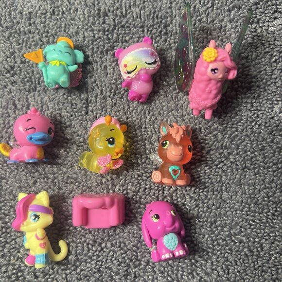 Spin Master Other - Hatchimals CollEGGtibles Lot of 8 Figures - Rare Season 4, Rainbow-cation, S2